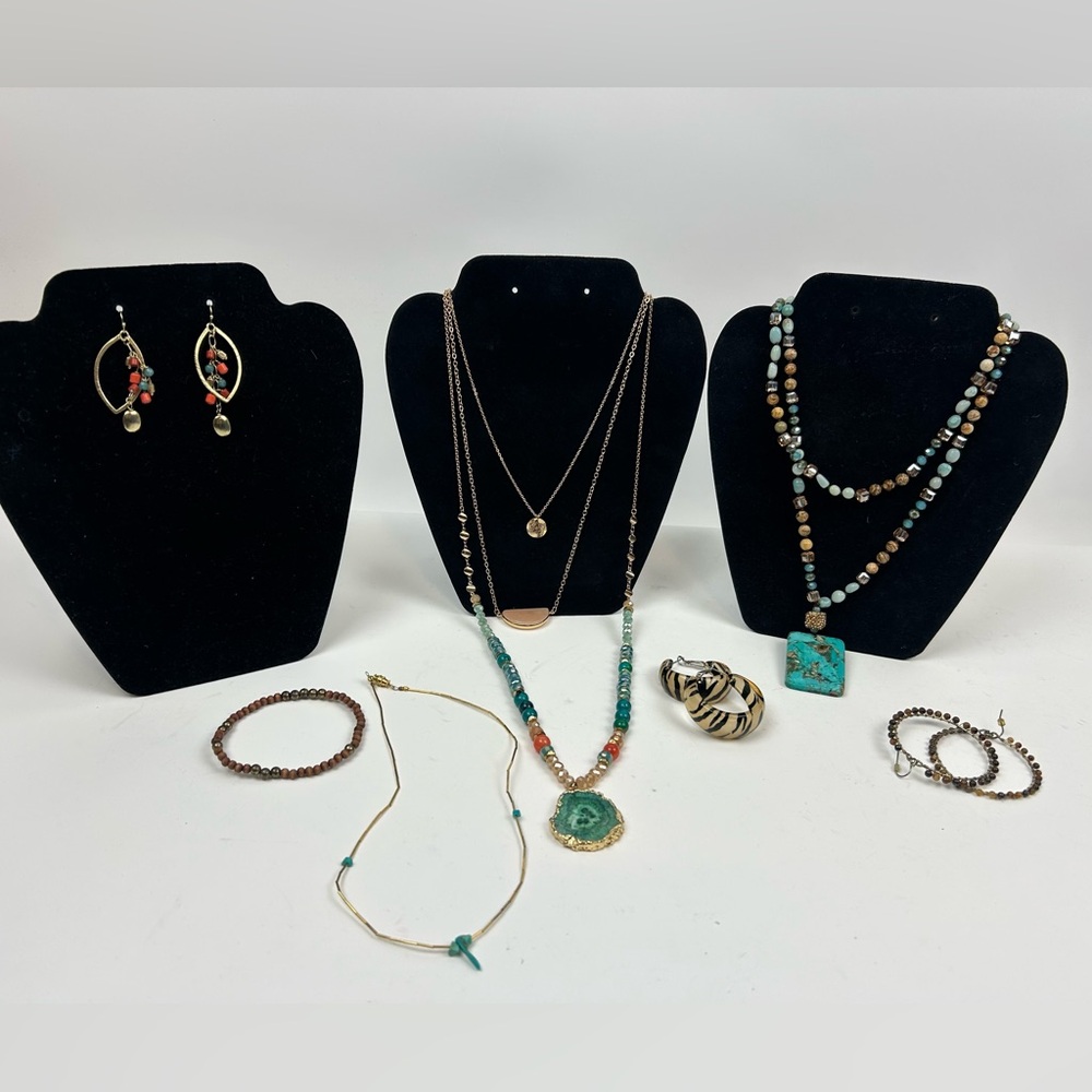 Bohemian Multi-Color Jewelry Set